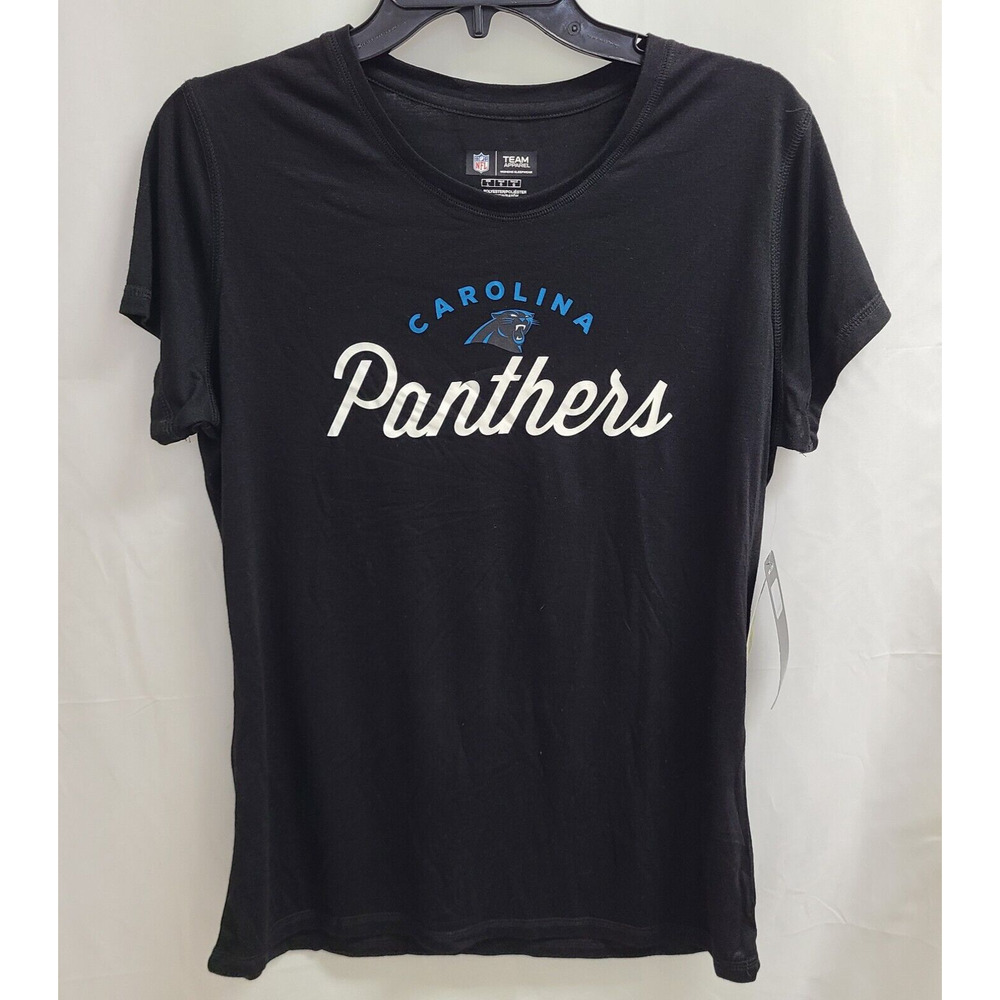 NFL Team Apparel Carolina Panthers Pajama T-Shirt Women's Size Large